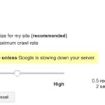 Googlebot crawl rate tool in Search Console is going away