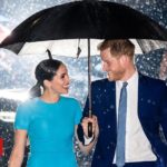 Prince Harry and Meghan attend awards ceremony