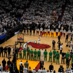 Miami Heat urge fans at playoff game to demand gun reform in wake of Texas school shooting